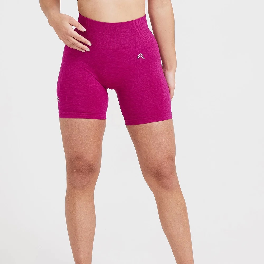 SOLD - CLASSIC SEAMLESS 2.0 SHORTS - Oner Active - Krispy Cela - Fuschsia Marl